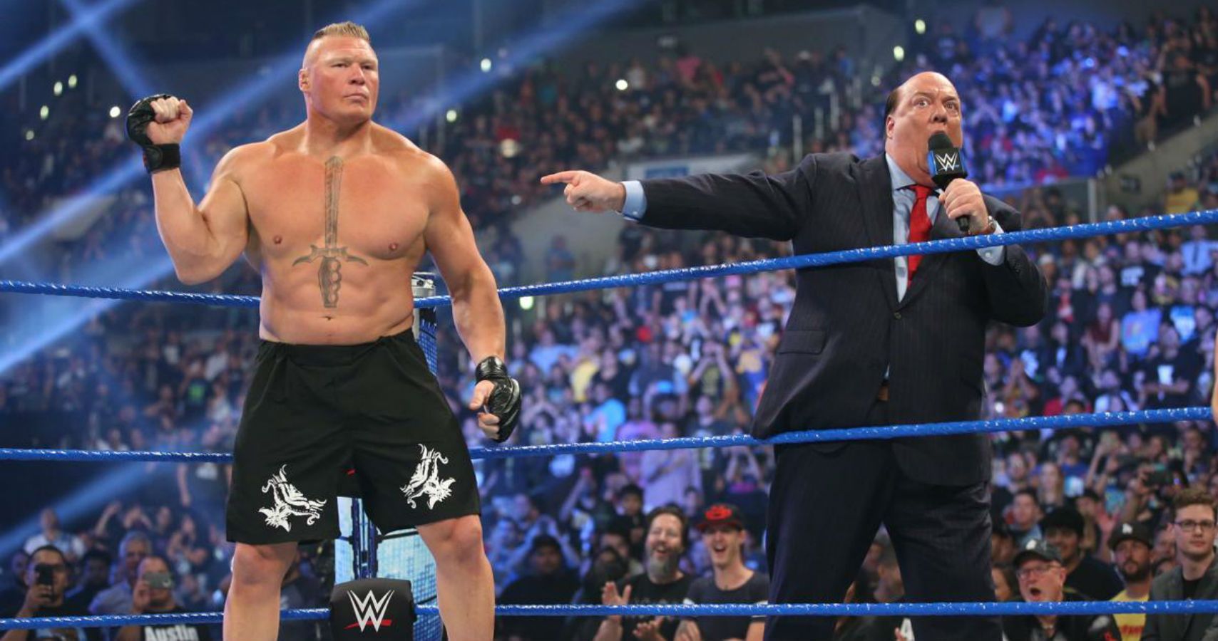 Backstage Details On WWE S Plans For Brock Lesnar At Royal Rumble   Brock Lesnar Paul Heyman 