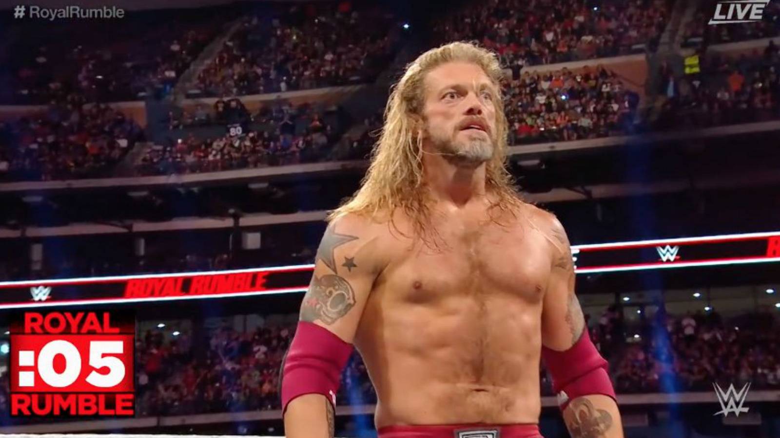 Edge Returns At The Royal Rumble