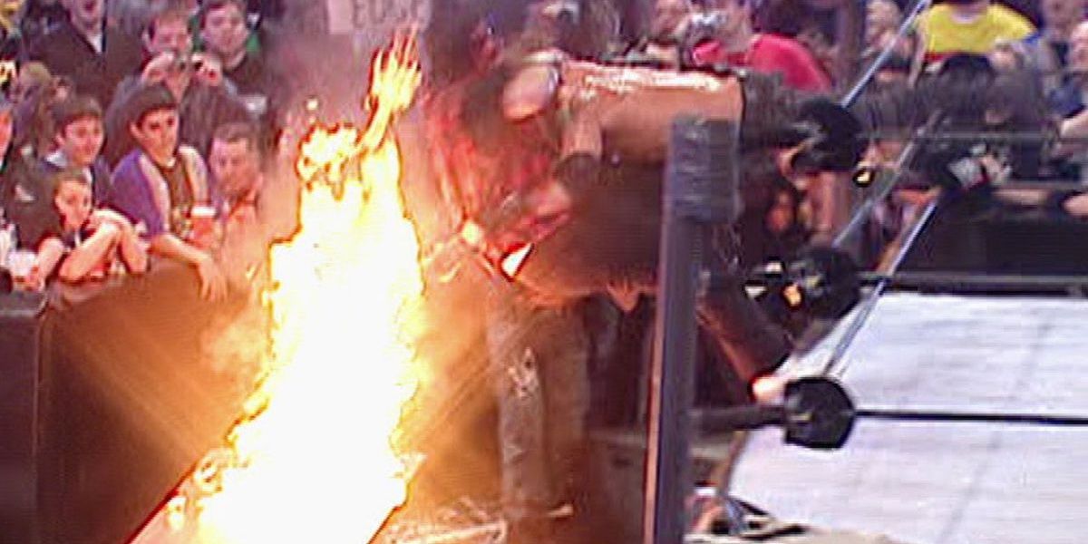 Hardcore Match Edge vs Mick Foley Cropped