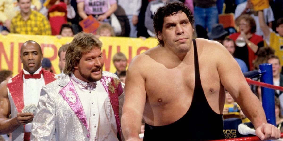 Andre The Giant and Ted Dibiase 