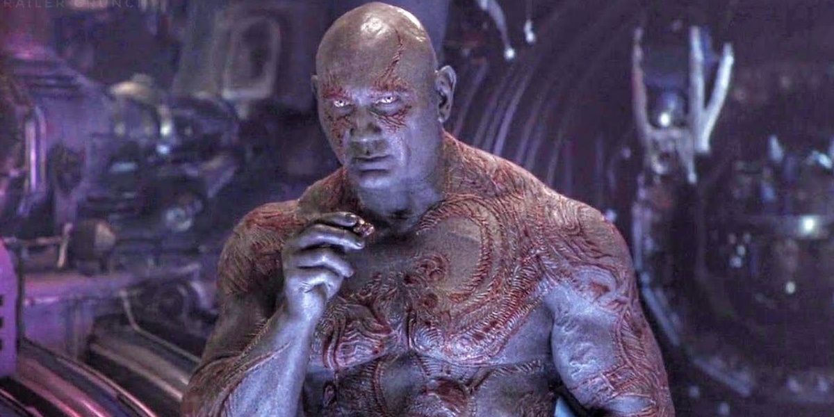 Dave Bautista as Drax the Destroyer