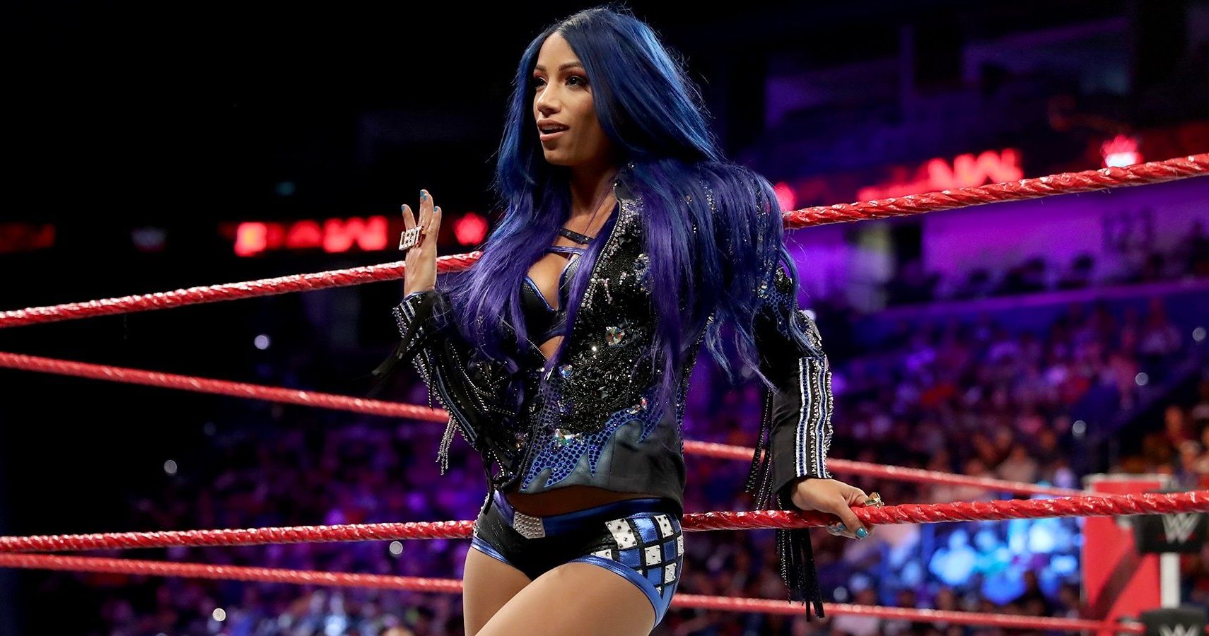 1. Sasha Banks' Iconic Blue Hair in WWE - wide 8