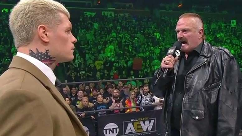 jake the snake roberts all elite wrestling aew dynamite video appearance teases client