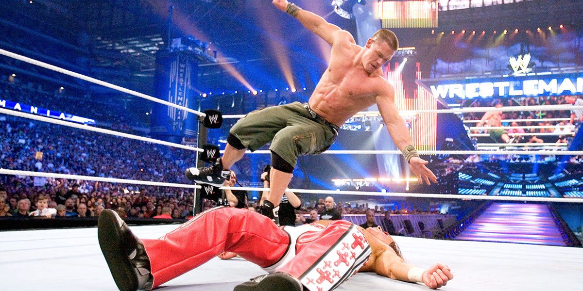 WrestleMania: Every World Title Match In The Ruthless Aggression Era ...