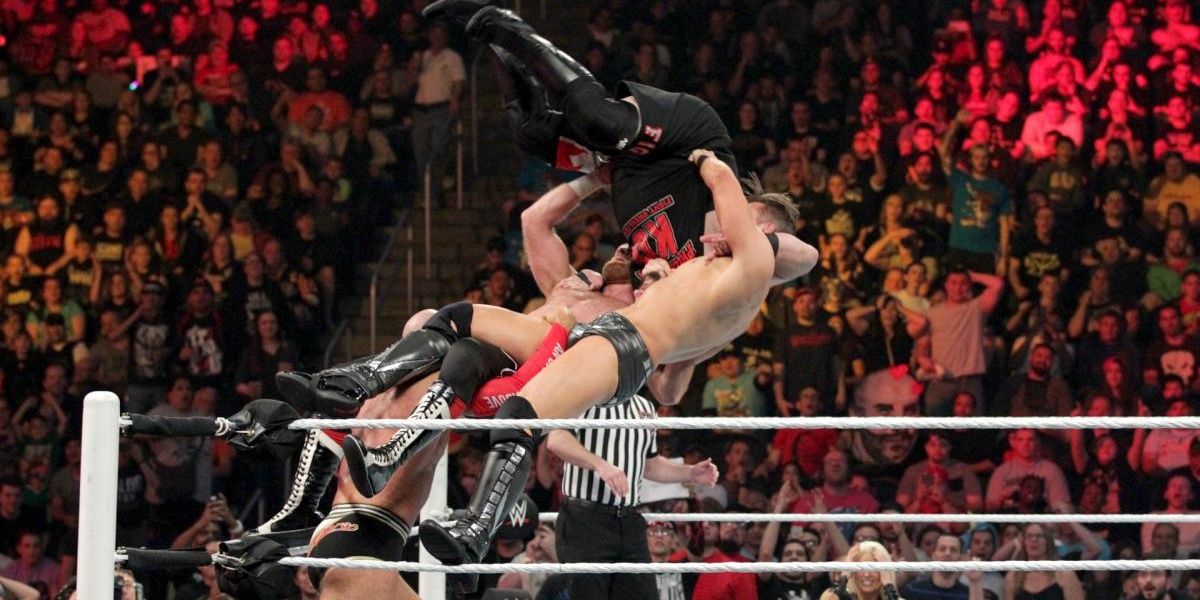 The Miz vs Cesaro vs Kevin Owens vs Sami Zayn (Extreme Rules 2016)