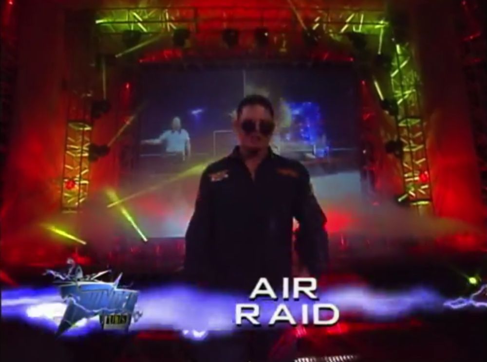 AJ Styles as part of Air Raid
