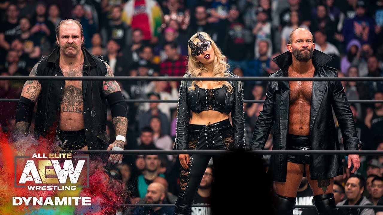 The Butcher, The Bunny, and The Blade in AEW