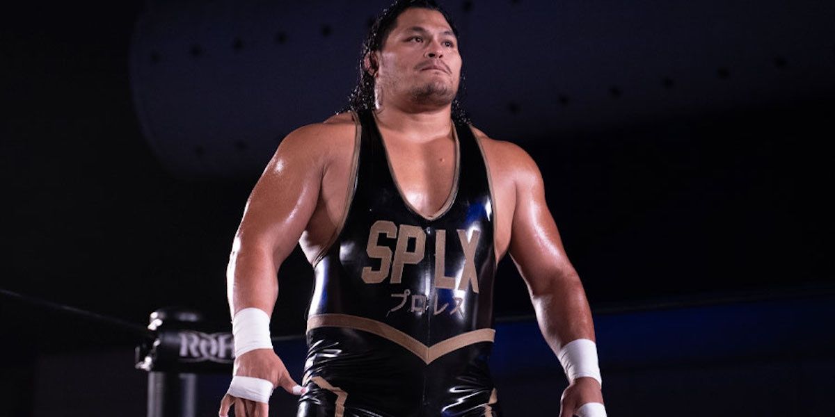 Jeff Cobb in the ring