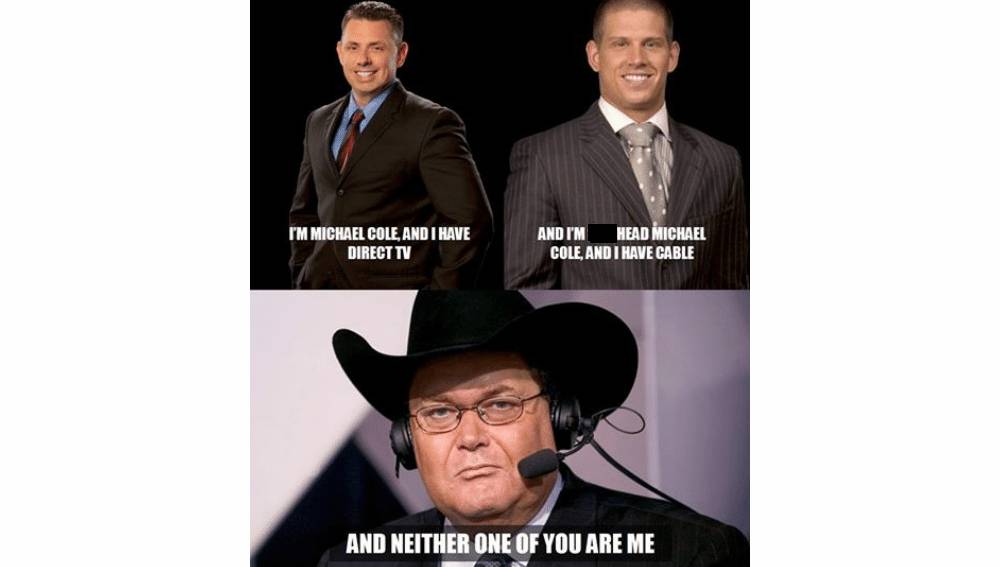 10 Funniest Jim Ross Memes That Have Us Cry Laughing 10 Funniest Jim Ross Memes That Have Us Cry Laughing