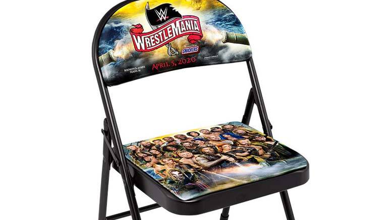 WWE Shop Selling Ringside WrestleMania 36 Chairs