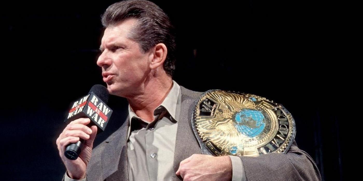 Vince McMahon as WWE Champion