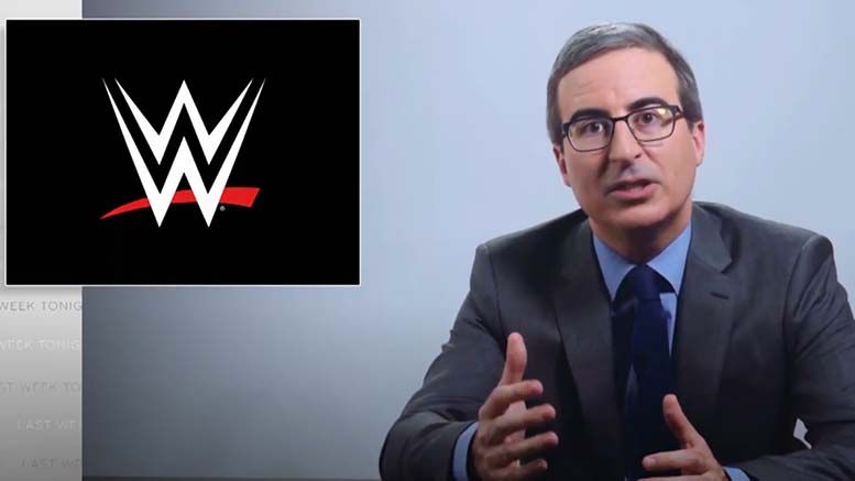 John Oliver Blasts WWE and AEW For Hosting Shows During Pandemic