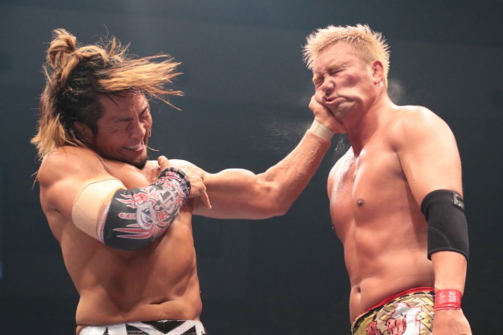 Kazuchika Okada vs Hiroshi Tanahashi NJPW Wrestling Dontaku 2018