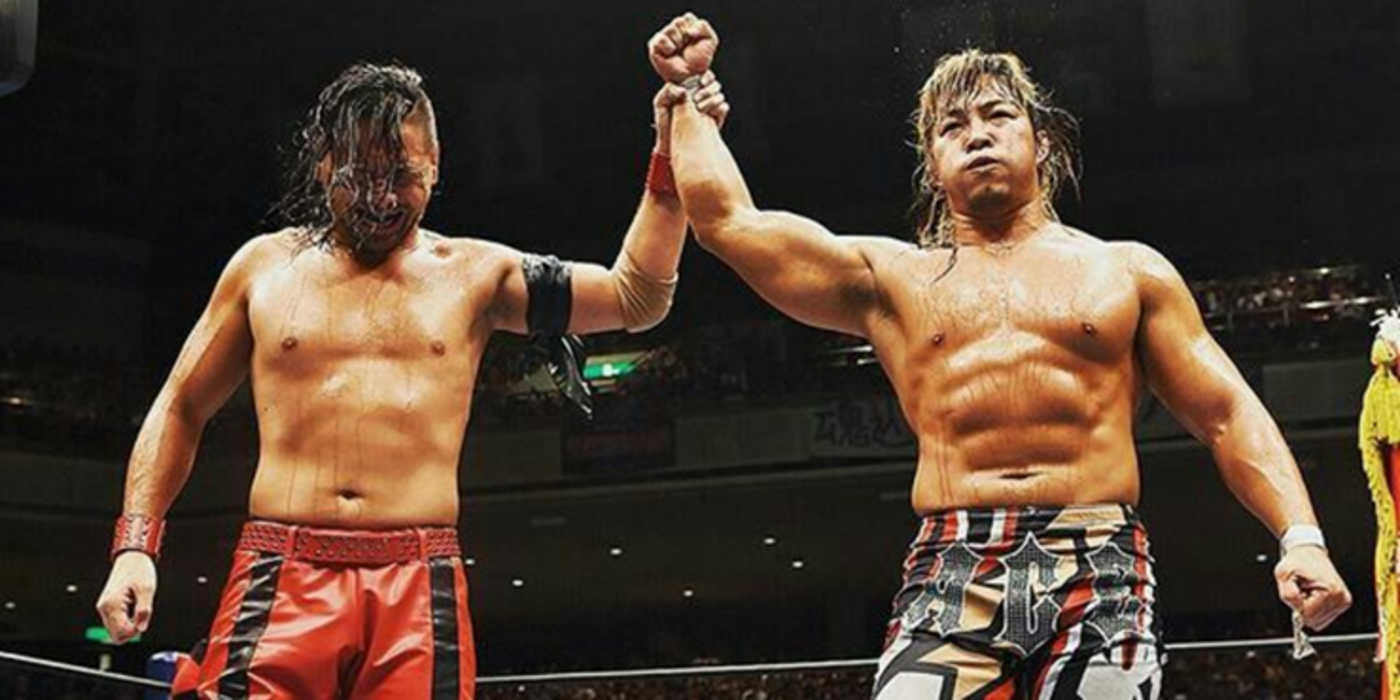 Hiroshi Tanahashi and Shinsuke Nakamura