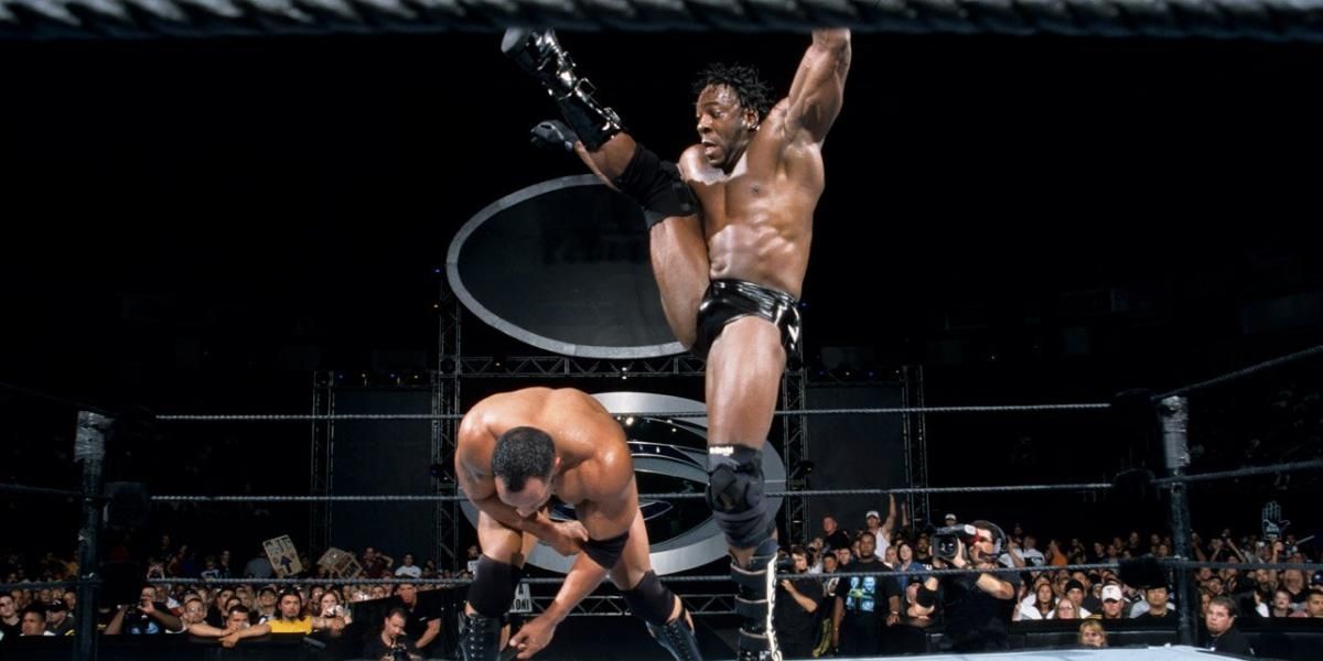 Booker T vs The Rock