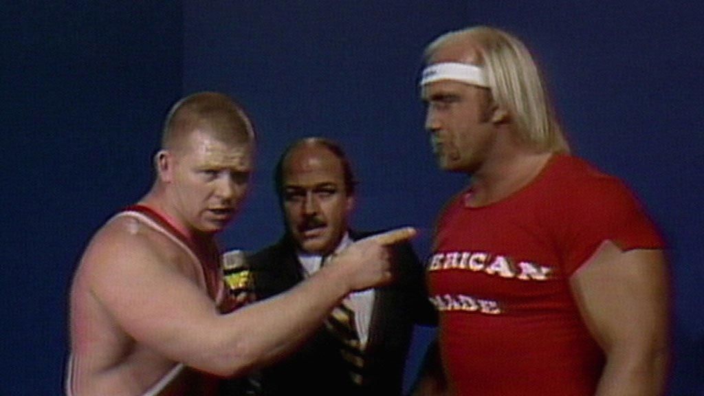 Bob Backlund, Hulk Hogan promo