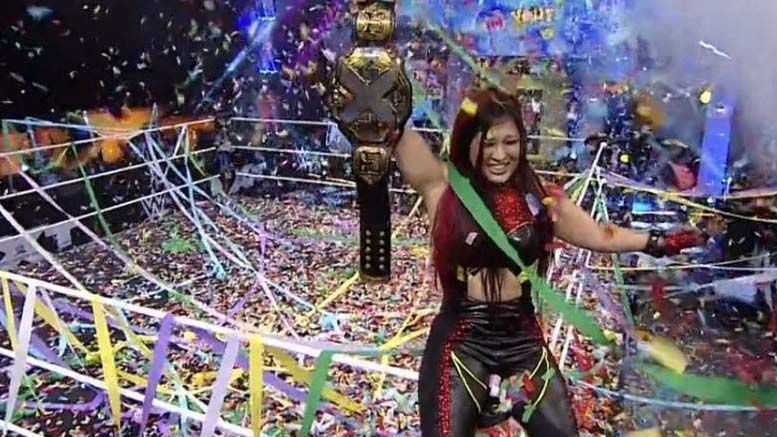 io shirai wins nxt womens title takeover in your house video