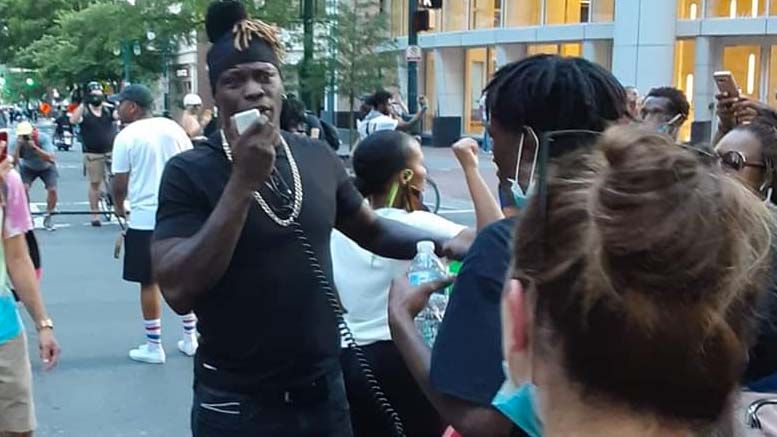 r truth protest charlotte need for police reform video the bump