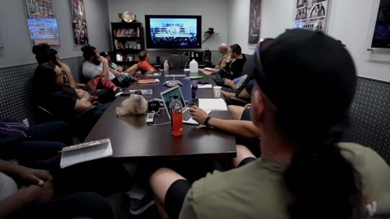 undertaker wwe performance center video training last ride footage