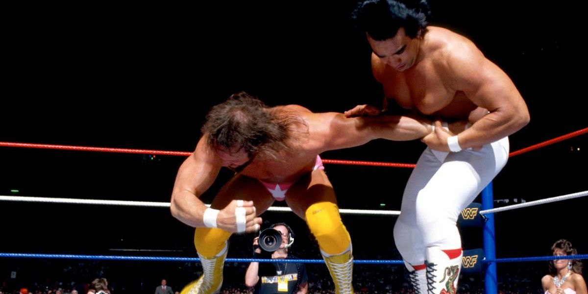Ricky Steamboat vs. Randy Savage