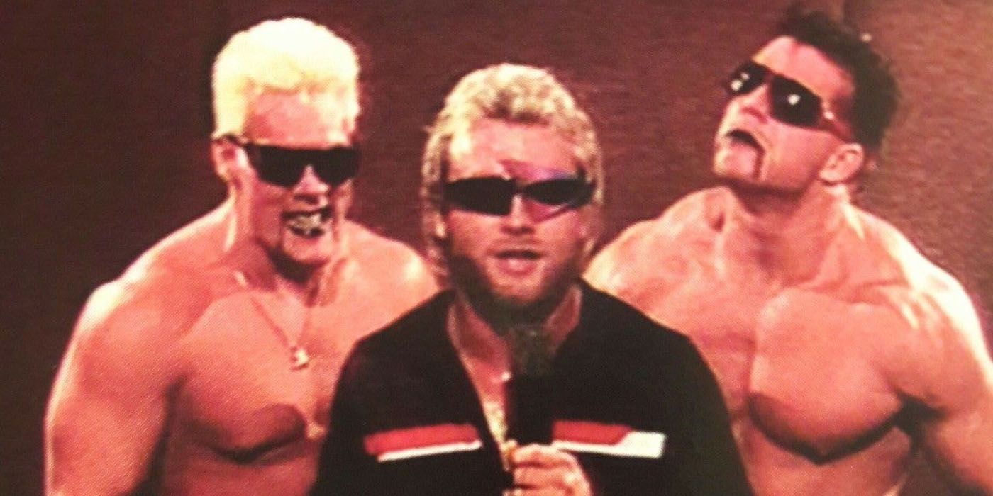 Eddie Gilbert with the Blade Runners