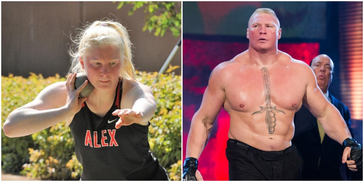 Brock Lesnar and Daughter