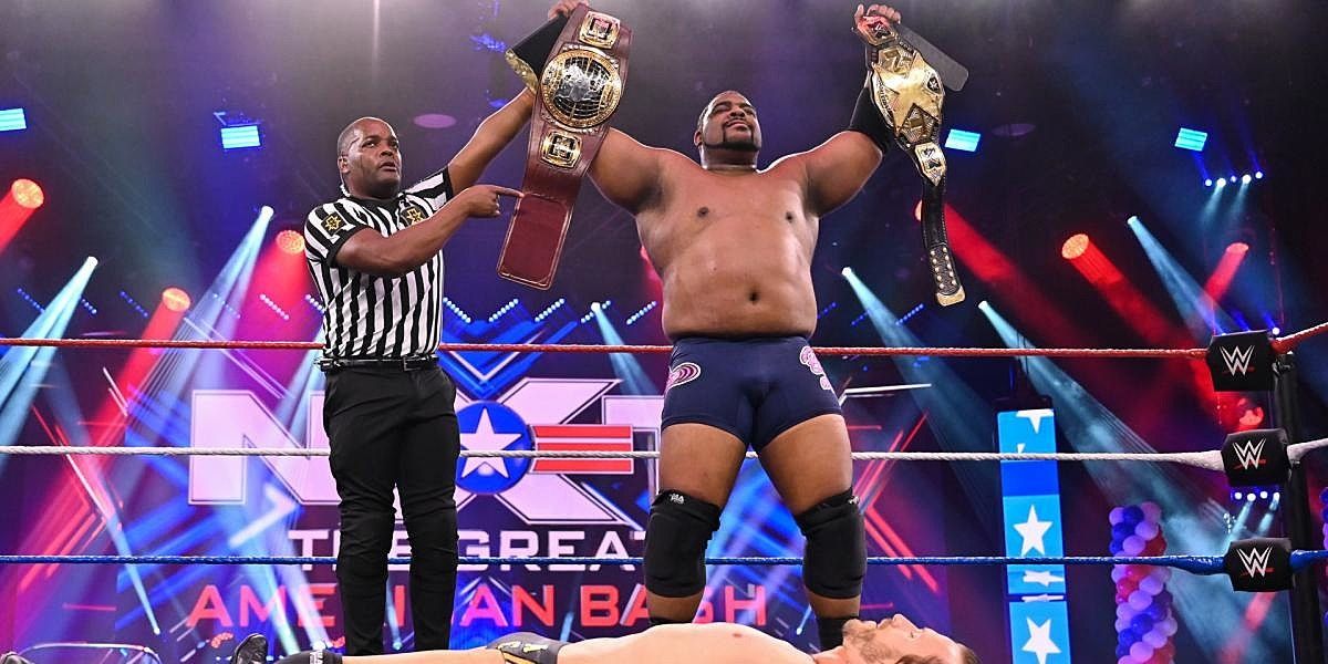 Keith Lee double champion