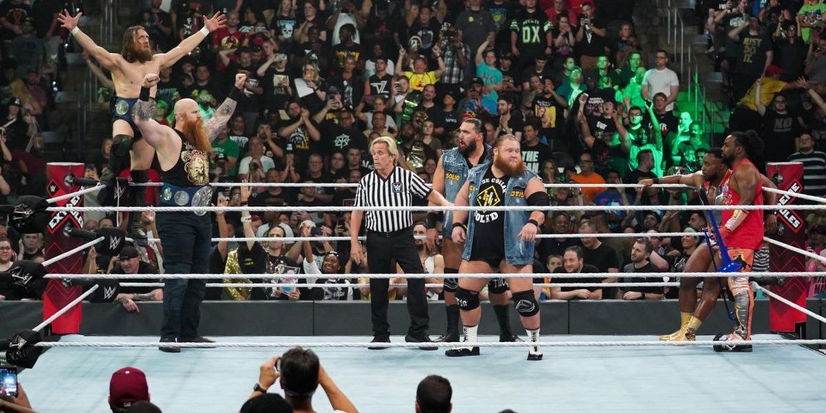New Day vs Daniel Bryan & Erick Rowan vs Heavy Machinery (Extreme Rules, 2019)