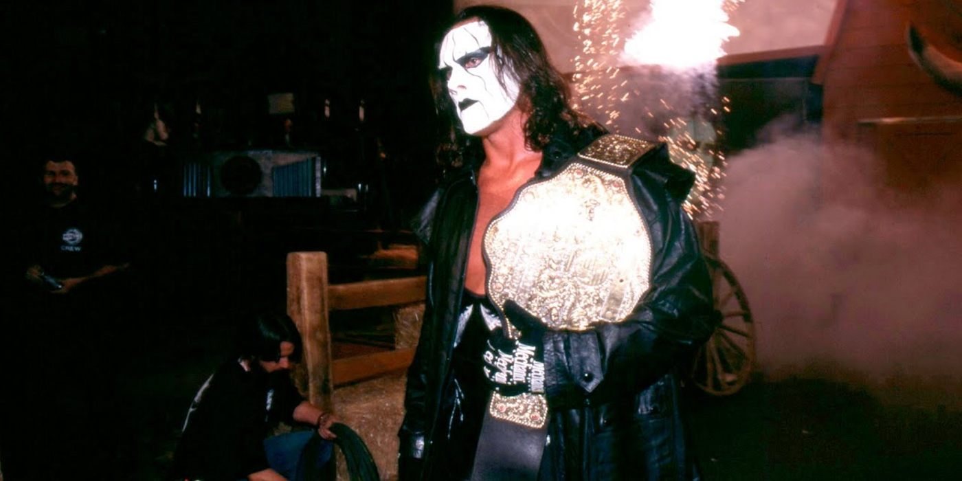 Sting as WCW World Champion