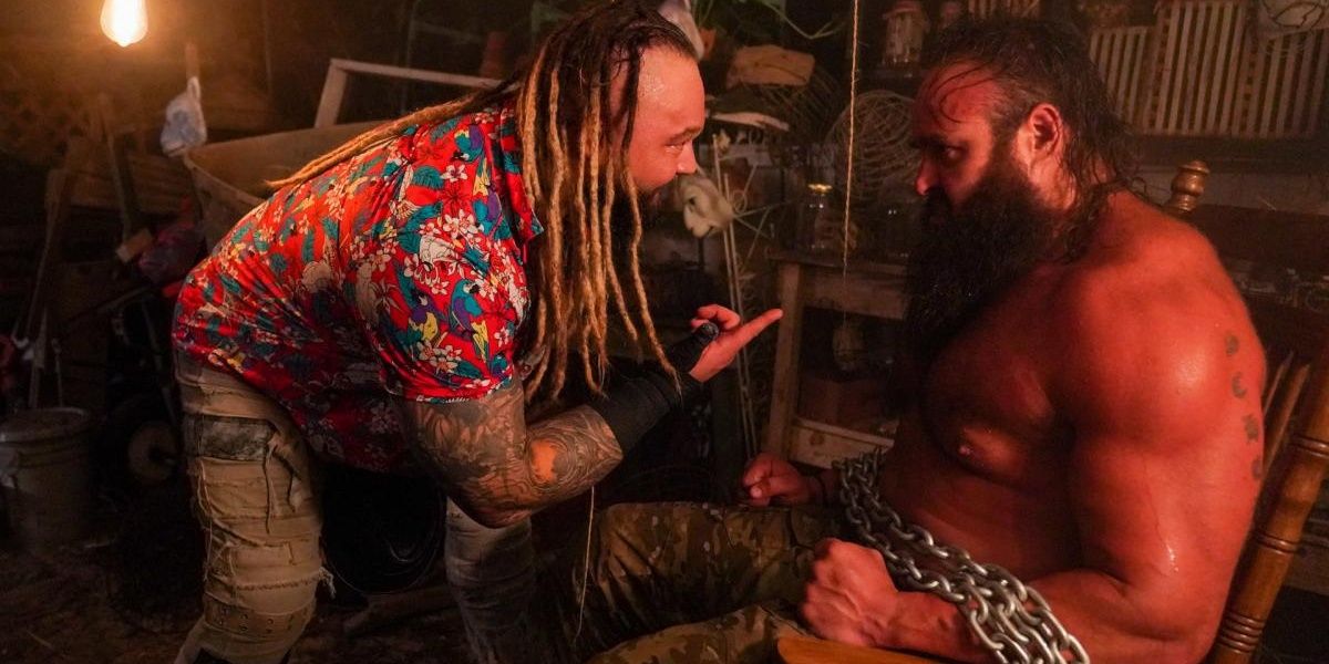 Bray Wyatt Braun Strowman Swamp Fight 