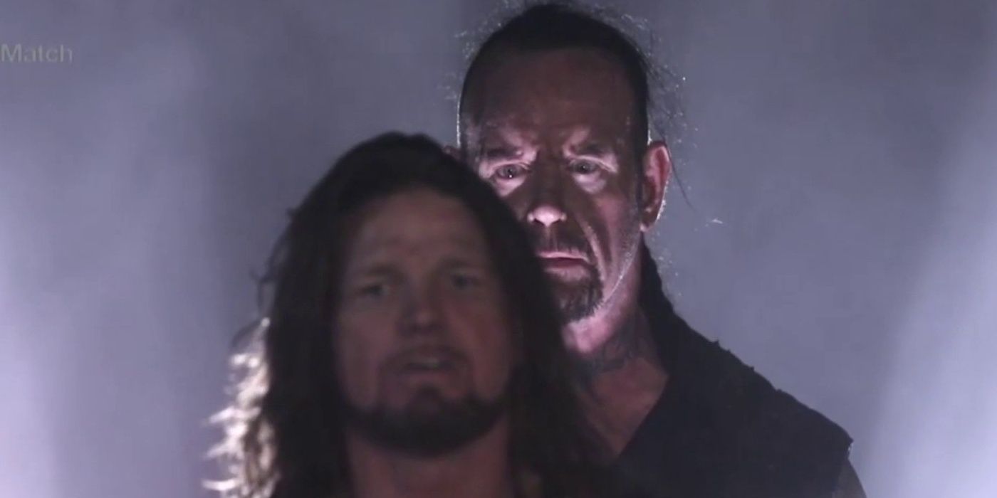 Undertaker and AJ Styles