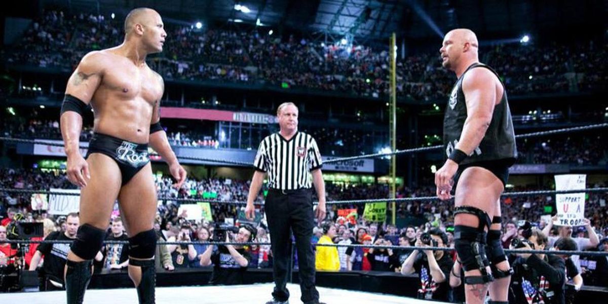 The Rock vs Stone Cold WrestleMania XIX