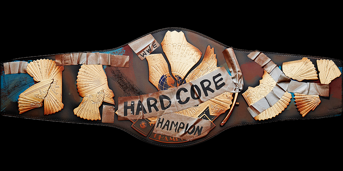 WWE Hardcore title belt