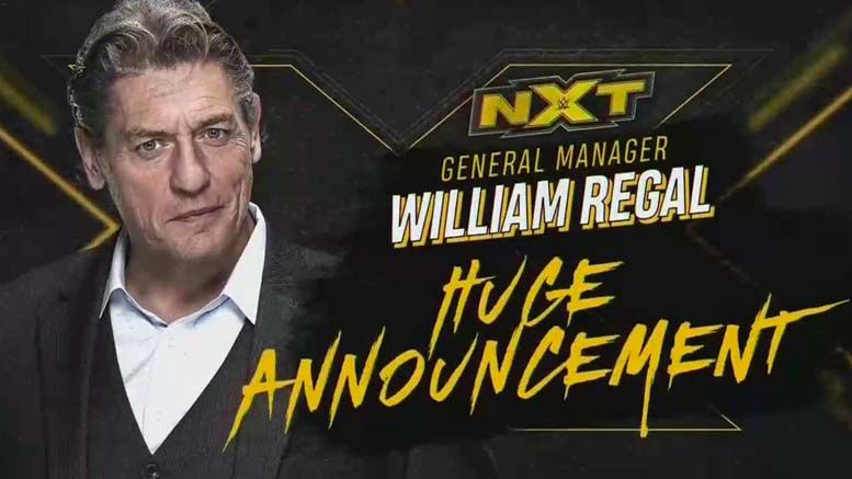 nxt william regal huge announcement teased teasing wwe