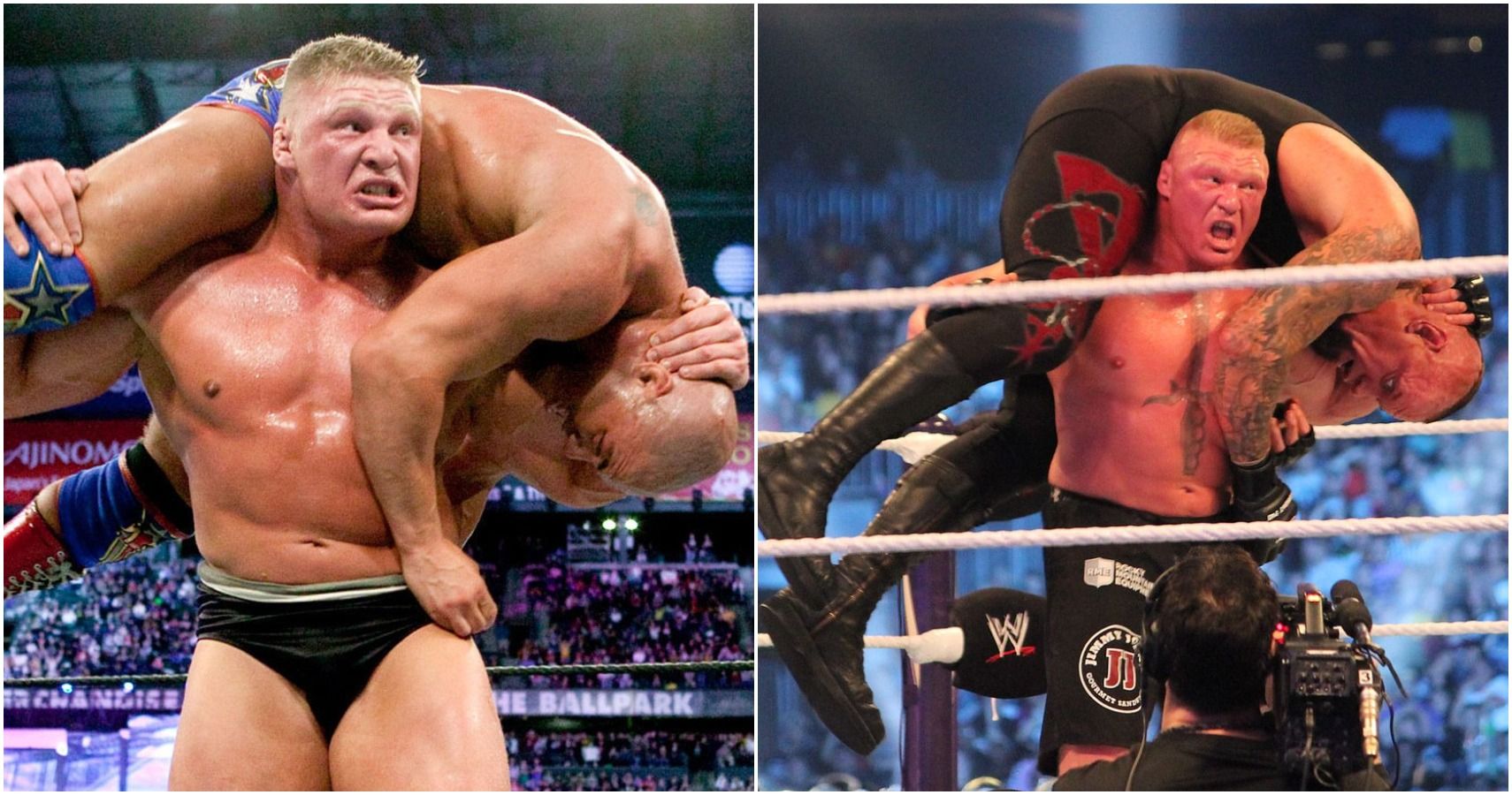 5 Reasons Kurt Angle Is Brock Lesnar's Best Rival (& 5 Why It's The ...