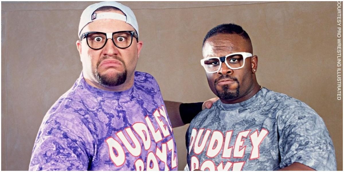 The Dudley Boyz together