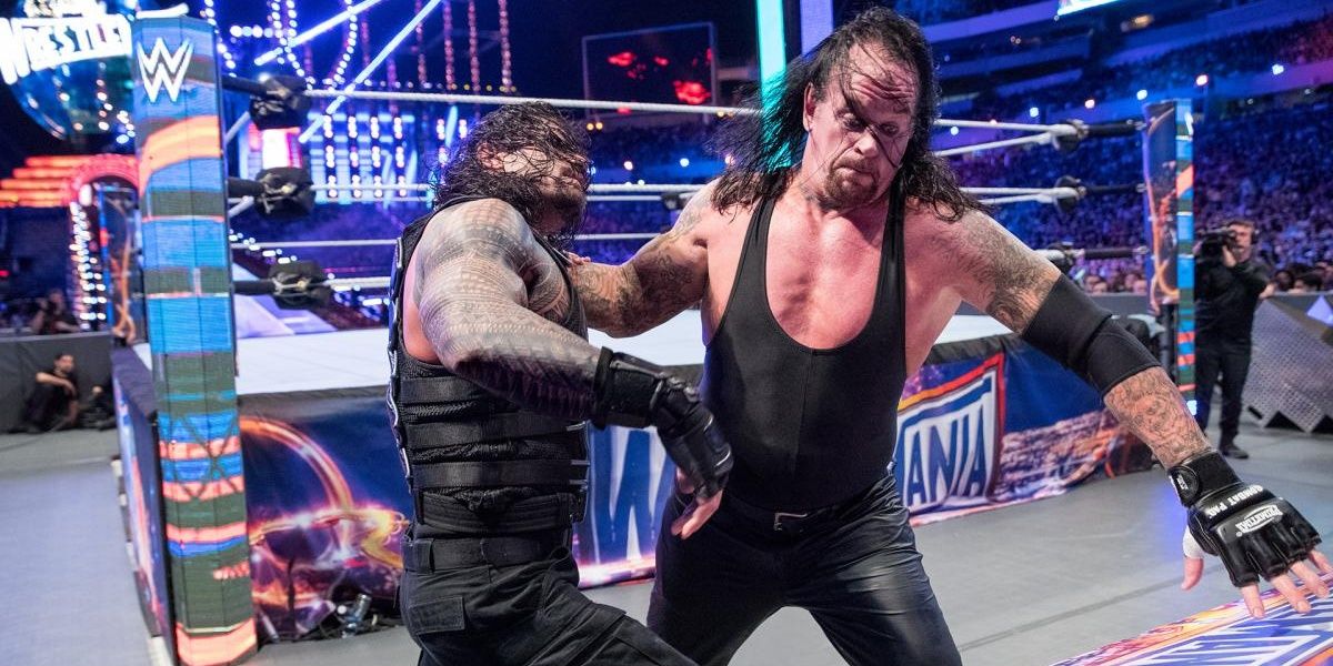 Roman Reigns vs Undertaker Wrestlemania 33