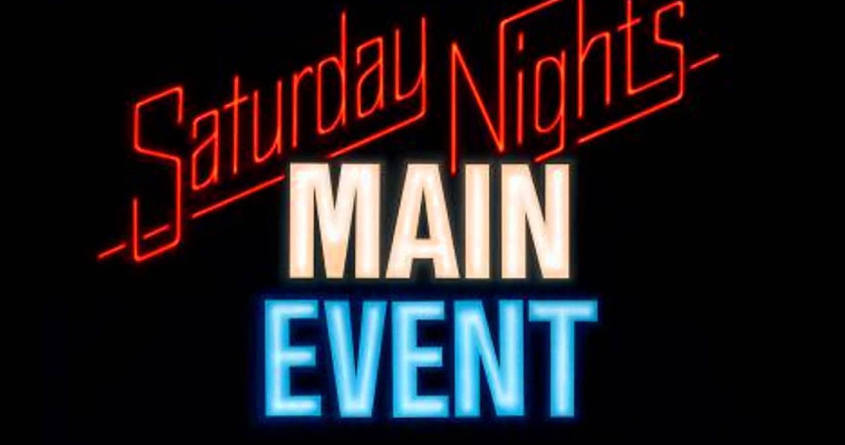 Saturday Night's Main Event Logo