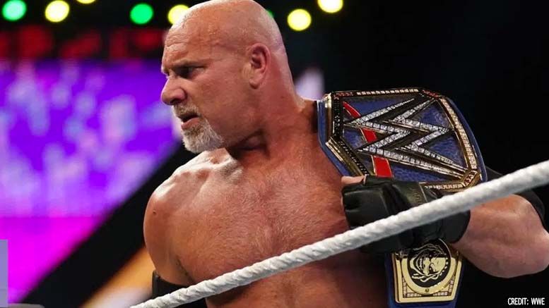 goldberg wwe contract update two matches year