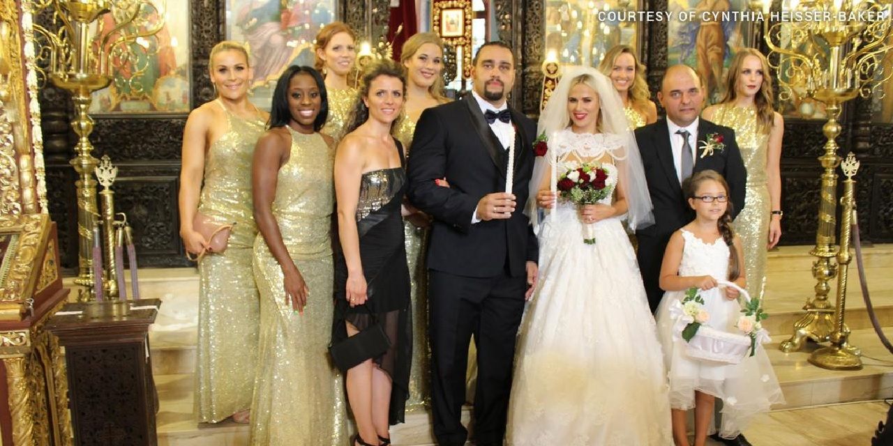 Lana and Rusev get married