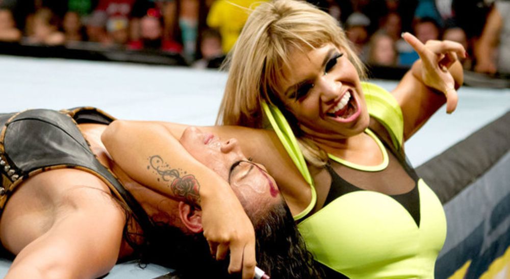 Eddie Guerrero's daughter raquel diaz in NXT