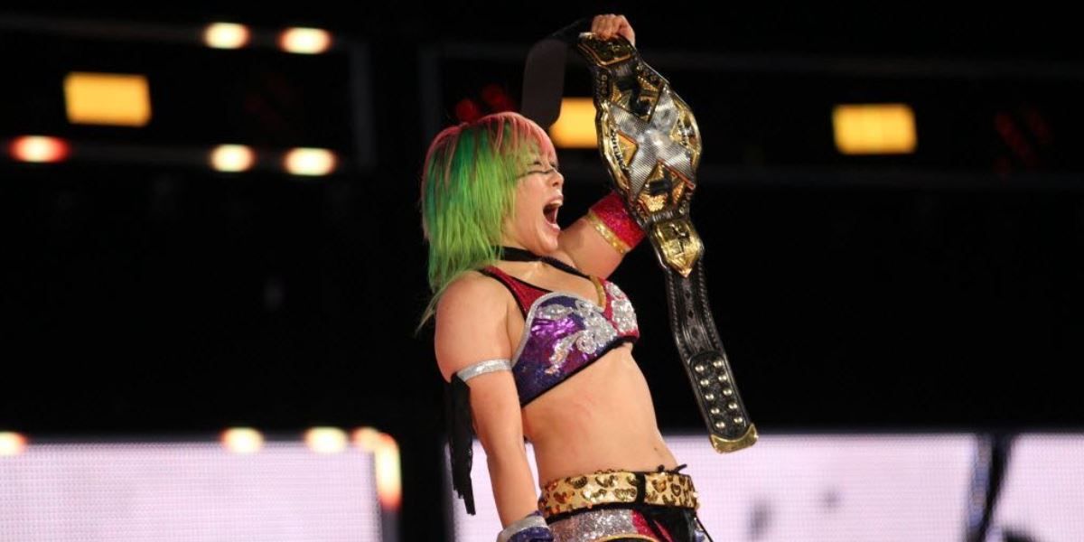 Asuka As The NXT Women's Champion