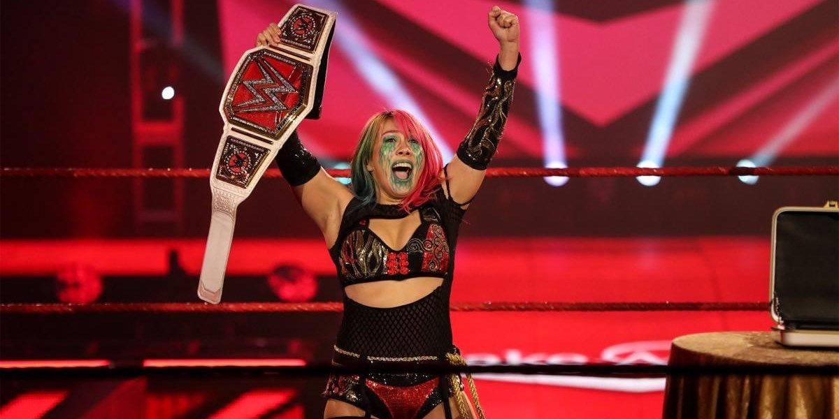 Asuka As The Raw Women's Champion