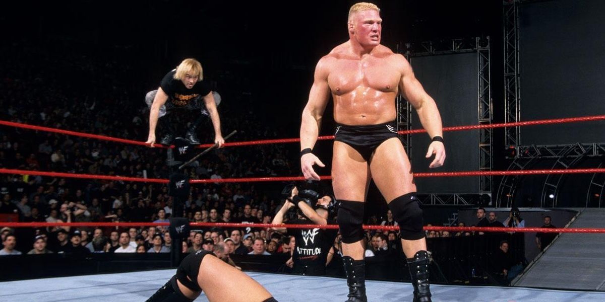 Brock Lesnar debut