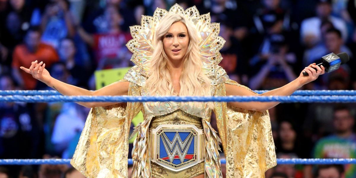 Charlotte Flair As The WWE SmackDown Women's Champion