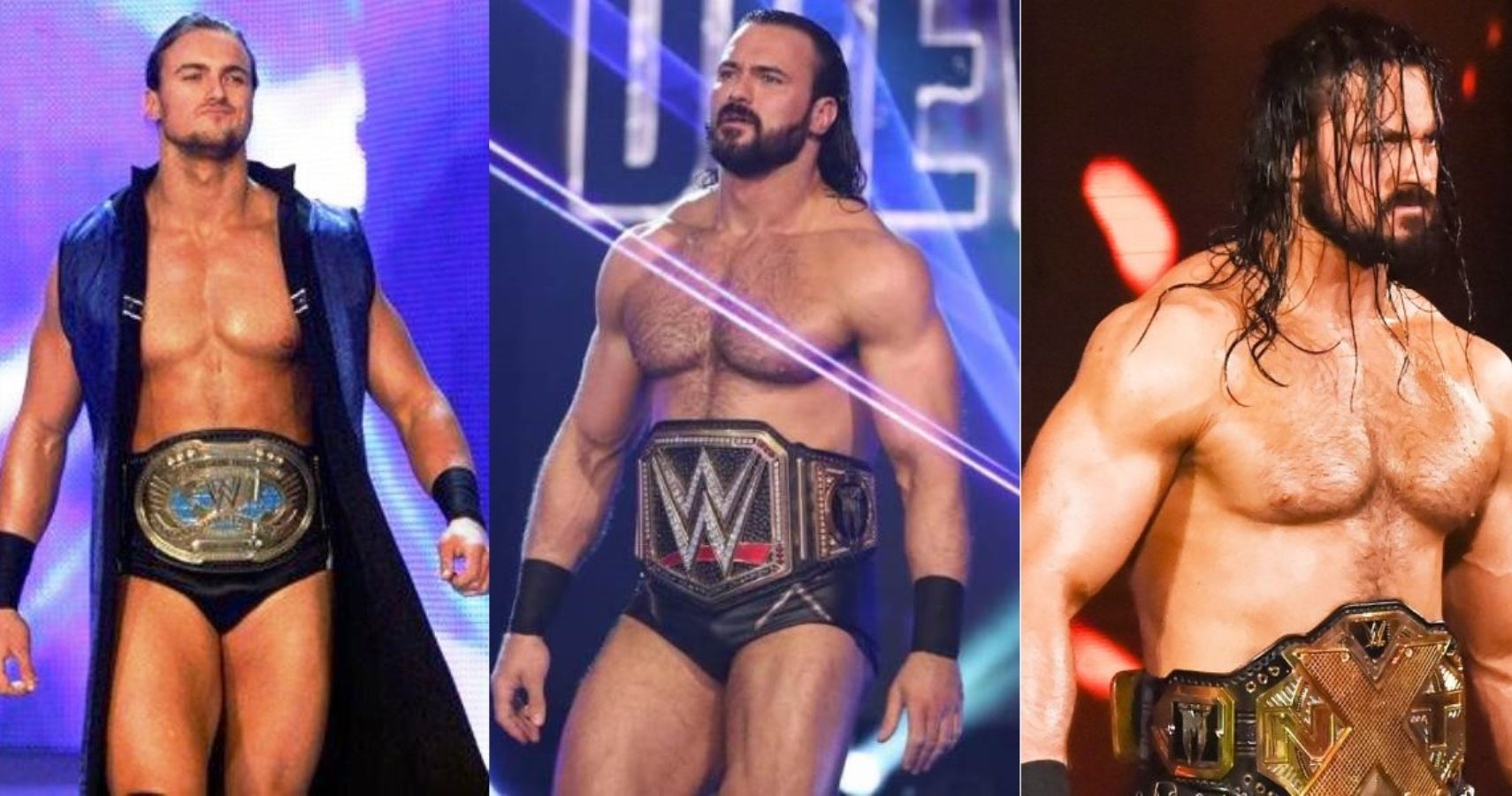 Drew McIntyre As Champion On All Three WWE Brands