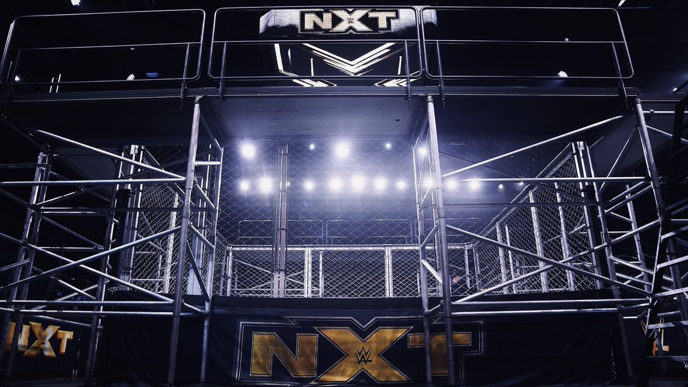 WWE View Of The NXT Fight Pit From Ringside