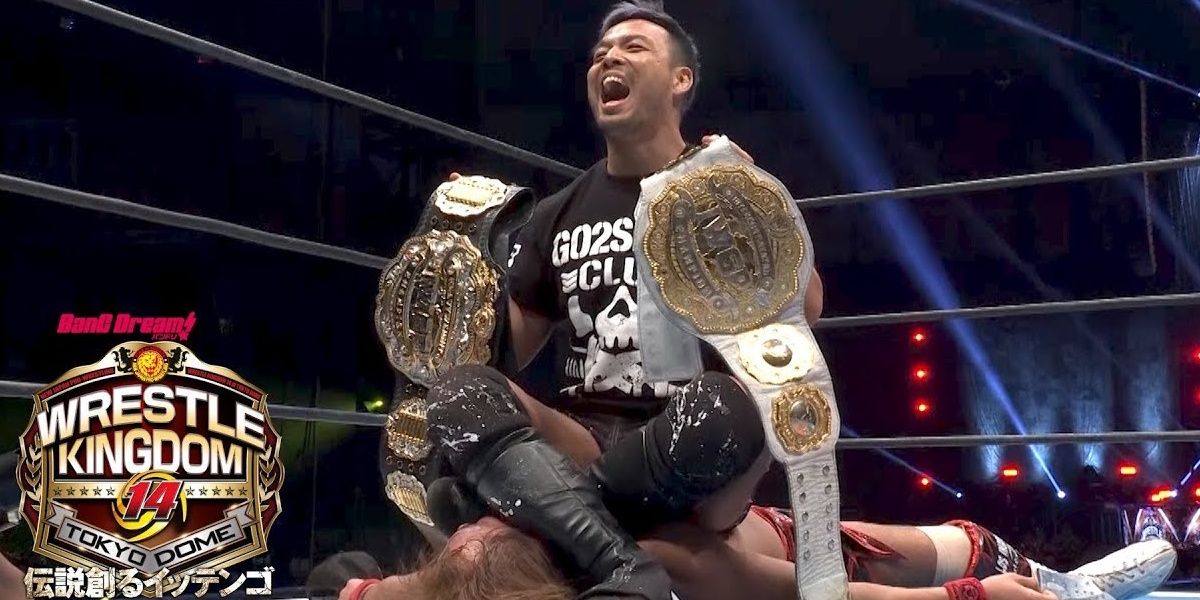 KENTA stands tall at this years Wrestle Kingdom
