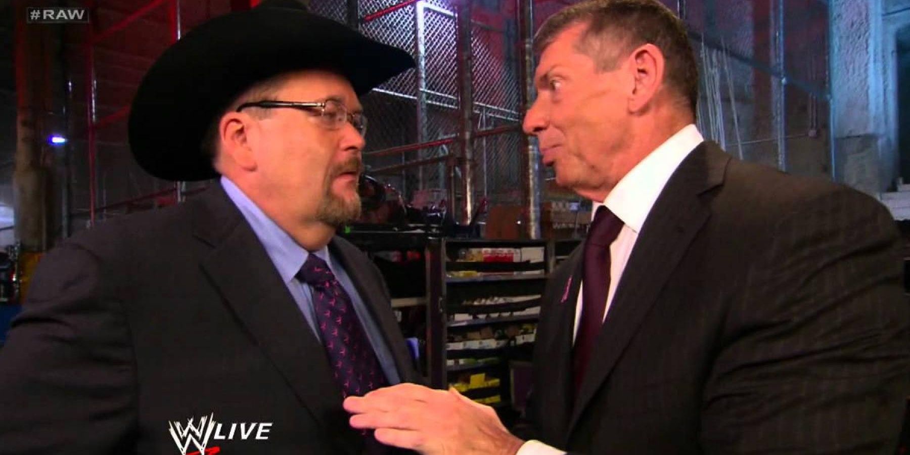JR and Vince McMahon
