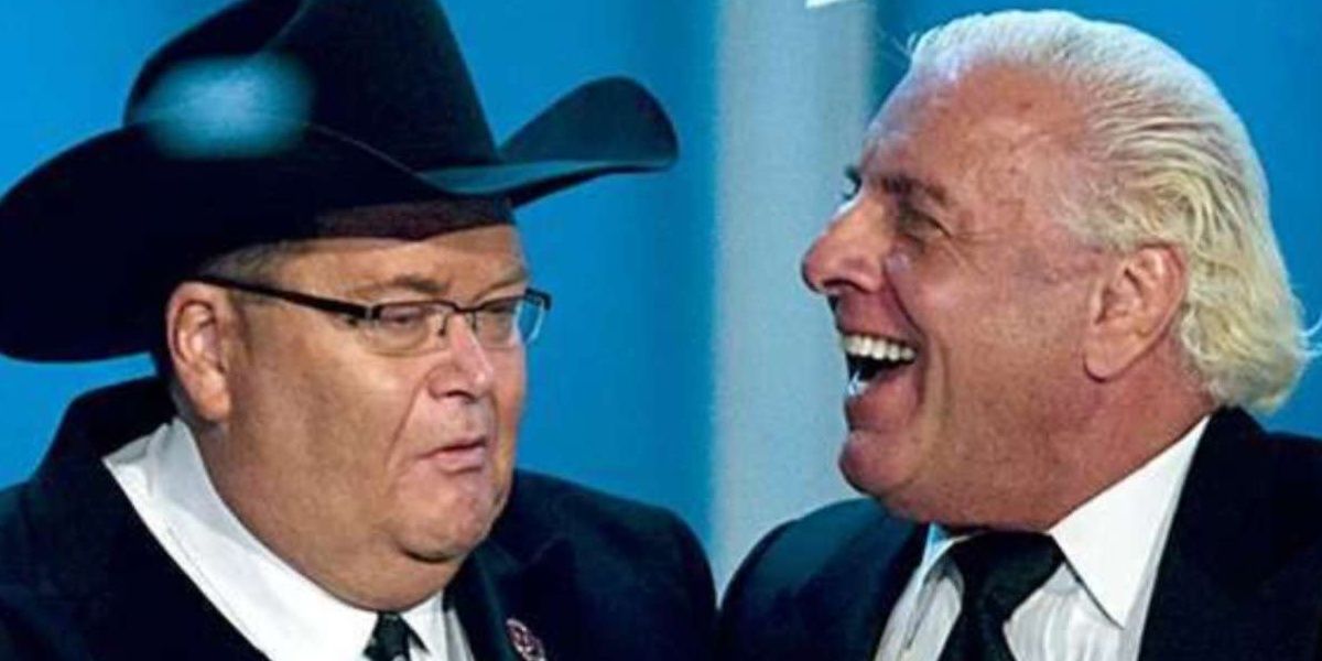 Jim Ross and Ric Flair 